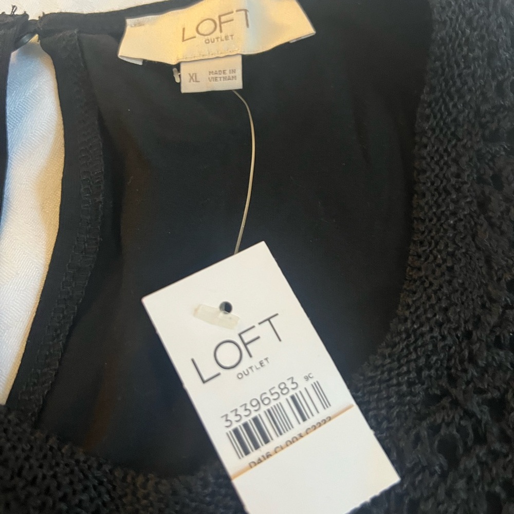 LOFT Outlet/Ann Taylor Crochet Top Dress